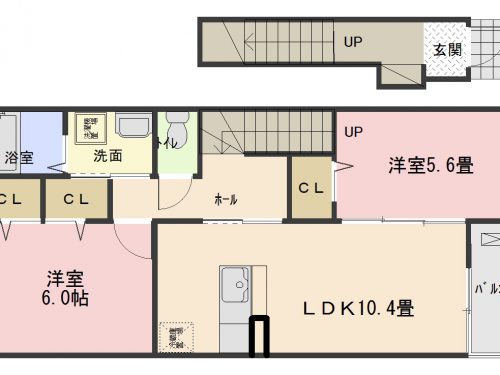 フェリス二見A(間取)