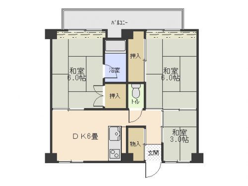 ビレッジハウス(間取)