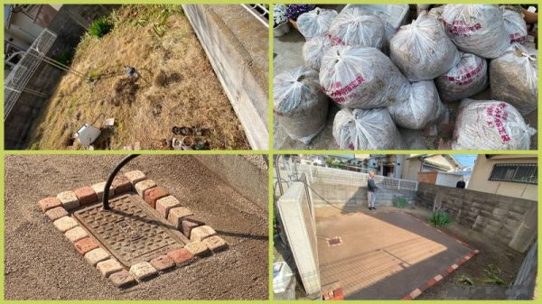 イメージ通りのお庭が完成した模様です(^-^)